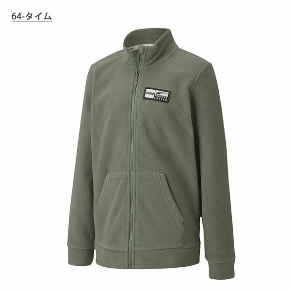 30%OFF キッズ フリースジャケット プーマ PUMA ALPHA ホリデイ フルジップ フリース ジャケット 子供 ジュニア アウター 防寒 スポーツ観戦 585469
