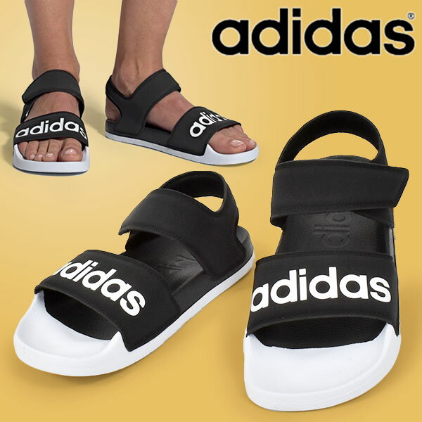 履き心地抜群クラウドフォーム搭載スポーツサンダルアディダスadidasレディースADILETTESANDALアディレッタサンダル