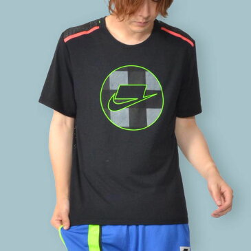 現品限り 62%OFF 半袖 Tシャツ ナイキ NIKE メンズ DRI-FIT S/S メッシュ トップ ブロックロゴ スポーツパック ランニングシャツ トレーニングシャツ スポーツウェア BV5548 【あす楽対応】