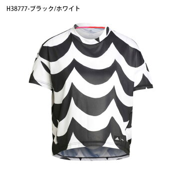 ゆうパケット対応可能!アディダス マリメッコ コラボ 半袖 Tシャツ adidas レディース MARIMEKKO TEE W スポーツウェア スポーツカジュアル LAINE ライネ 2021秋新作 BL808