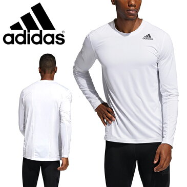 アディダス メンズ フィッティド 長袖 インナー Tシャツ adidas M テックフィット FTD L/S TEE TECHFIT ワンポイント ロゴ アンダーウェア スポーツウェア トレーニング ウェア ジム 2021秋新色 得割25 47890