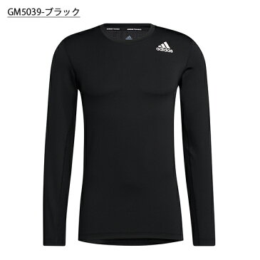 アディダス メンズ フィッティド 長袖 インナー Tシャツ adidas M テックフィット FTD L/S TEE TECHFIT ワンポイント ロゴ アンダーウェア スポーツウェア トレーニング ウェア ジム 2021秋新色 得割25 47890