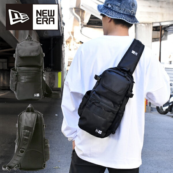 送料無料 ニューエラ バッグ NEW ERA SLING BODY BAG スリング ボディバッグ 約12L メンズ レディース ショルダーバッグ ワンショルダー ショルダーポーチ メッセンジャー 斜め掛け バッグ カ…