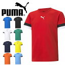 ゆうパケット対応可能！プーマ キッズ 半袖 Tシャツ PUMA TEAMRISE ゲームシャツ JR スポーツウェア サッカー フットボール フットサル..