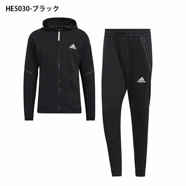 送料無料 アディダス メンズ レディース スウェット 上下セット adidas M D4GMDY スウェットFZフーディ ロングパンツ ジャージ フルジップ パーカー スエット セットアップ 上下組 スポーツウェア スポーツカジュアル 2022秋新色 TY722 DC481