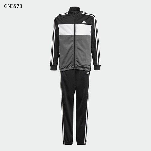 アディダス キッズ ジャージ 上下セット adidas YB ESS TIBERIO TRACKSUITS ジュニア 子供 男の子 セットアップ 上下組み スポーツウェア トレーニングウェア 2022秋新色 29325 GN3970セール サッカー 用品 セール