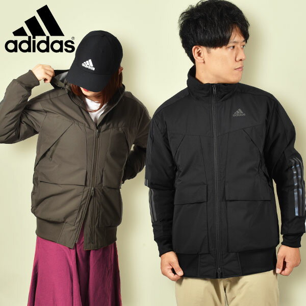 46%off 送料無料 アディダス メンズ レディース ジャケット adidas M TRACK HB パデッドジャケット アウター ジャンパー 防寒 3本ライン EUE93