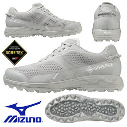 送料無料 ゴルフシューズ メンズ ミズノ MIZUNO MZU EN ゴアテックス GORE-TEX ゴルフ スパイクレス シューズ 撥水 紐 靴 GOLF 51GM2290 得割18