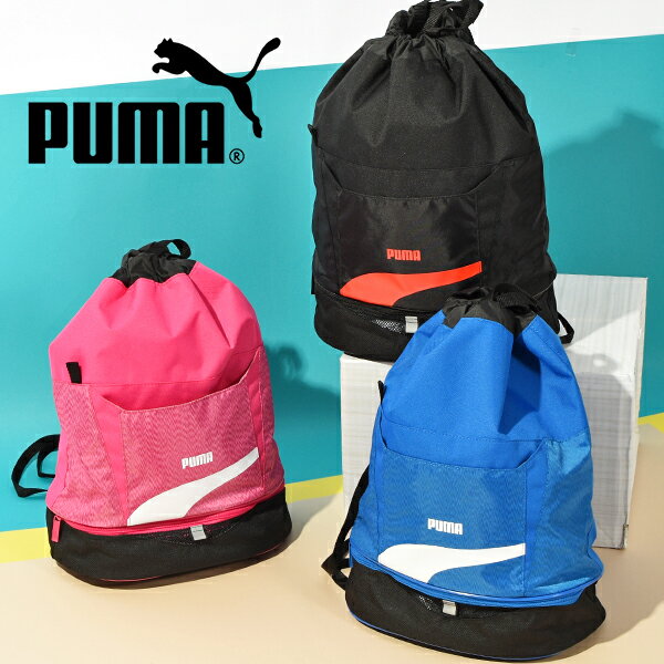 プーマ プールバッグ PUMA スタイル 2 ルーム スイム バッグ 13.5L キッズ ジュニア 子供 水泳 スイミング プール ナップサック リュック バッグ スイミングバッグ 2023春新色 079042