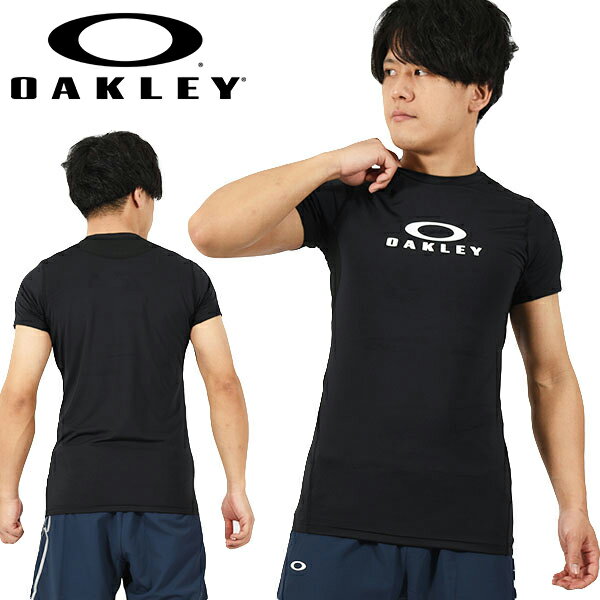 得割34 ゆうパケット発送 送料無料 半袖 インナー シャツ メンズ オークリー OAKLEY TECHNICAL BASE LAYER SS CREW 3.0 アンダーウェア ゴルフ トレーニング ランニング FOA405088 2023春夏新作