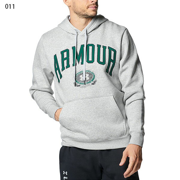 得割41 送料無料 パーカー メンズ アンダーアーマー UNDER ARMOUR UA COLLEGIATE FLEECE HD プルオーバー フリース フーディー スウェット トレーナー 長袖 トレーニング スポーツ ウェア 大きいサイズ 1381332