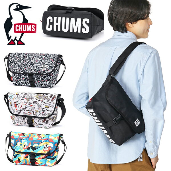 チャムス ショルダーバッグ メンズ 送料無料 ショルダーバッグ チャムス CHUMS Recycle Mini Messenger Bag メンズ レディース メッセンジャーバッグ ボディバッグ 斜めがけ ミニショルダー BAG アウトドア 通勤 通学 CH60-3725 2024春夏新作