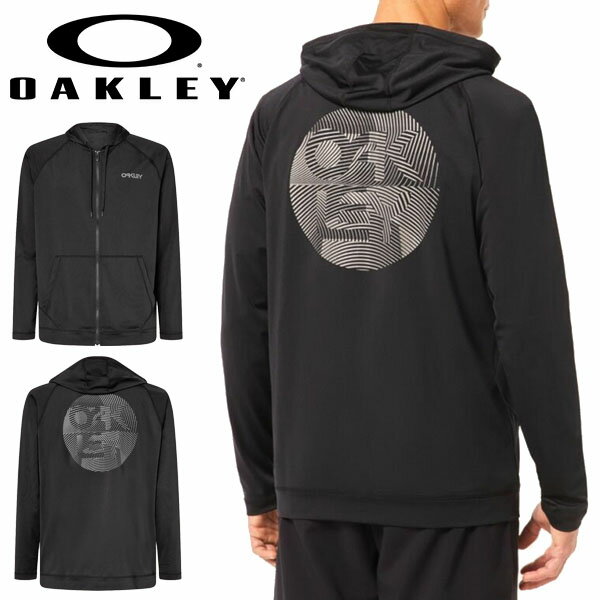 送料無料 ラッシュガード メンズ オークリー OAKLEY RASH HOODY 24.0 長袖 フルジップ ラッシュ パーカー フード付き 水着 スイムウェア サーフィン プール 海水浴 ビーチ アウトドア FOA406263 2024春夏新作 得割15