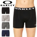 ゆうパケット発送! 送料無料 ボクサーパンツ メンズ OAKLEY オークリー ウエストロゴ スポーツショーツ アンダーウェア 下着 インナー ショーツ パンツ...