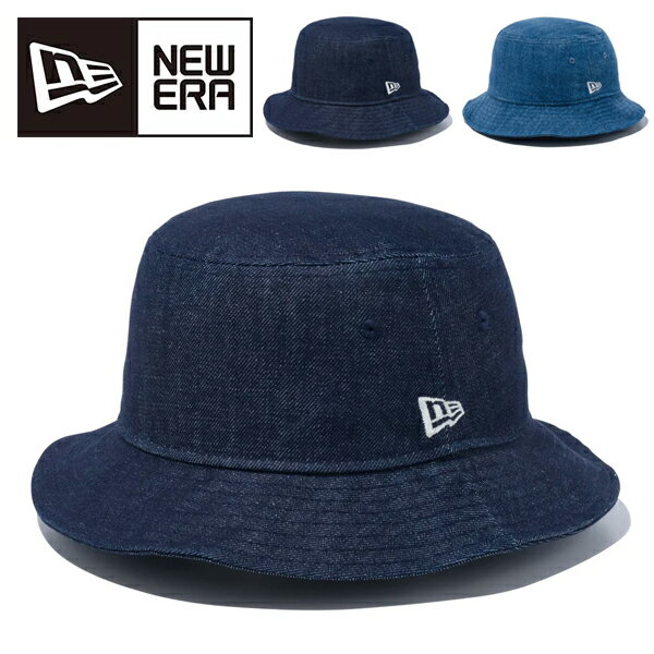 楽天エレファント靴店送料無料 ニューエラ ハット メンズ レディース NEW ERA BUCKET01 BASIC INDDEN バケットハット デニム 帽子 キャップ CAP 14109612 14109611 2024春夏新作