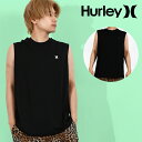 ネコポス発送! 送料無料 ラッシュガード メンズ タンクトップ ハーレー HURLEY RASH SLEEVELESS ICON TANK ロゴ UVカット ラ...