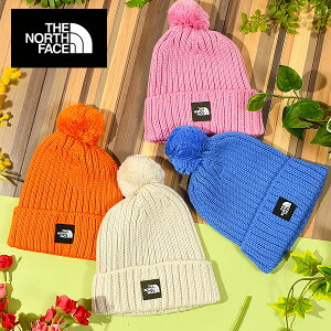 ゆうパケット対応可能！ノースフェイス ポンポン付き ニット帽 キッズ THE NORTH FACE Baby Cappucho Lid ベビー 1歳 2歳 カプッチョリッド ニットキャップ 帽子 子供 防寒 NNB42320 2023秋冬新作