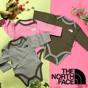 䂤pPbgI m[XtFCX p[X  xr[ LbY THE NORTH FACE B L/S Cotton Rompers xr[ OX[u Rbg p[X q NTB82353 2023H~V