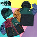 送料無料 ノースフェイス キッズ ナイロン ジャケット マルチカラー THE NORTH FACE Grand COMPACT JACKET グランド コンパクト ジャケット 子供 軽量 シェル マウンテン 2023秋冬新作 NPJ72312