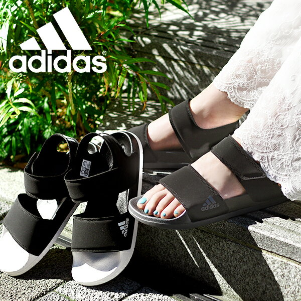 アディダス レディース サンダル adidas ADILETTE SANDAL U アディレッタサンダル シャワーサンダル ベルクロ スポーツサンダル スポーツ ジム 2023春新作 HP3006 HP3007