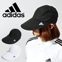 アディダス レディース つば広 キャップ adidas ウィメンズ バイザーキャップ CAP UVカット 紫外線防止 ジョギング ウォーキング レジャー BUZ91