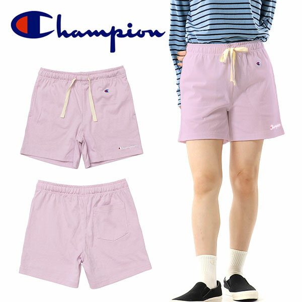 送料無料 チャンピオン レディース ショートパンツ Champion ウィメンズ ショーツ SHORTS 短パン ワンポイント ロゴ 2023春夏新作 CW-X507