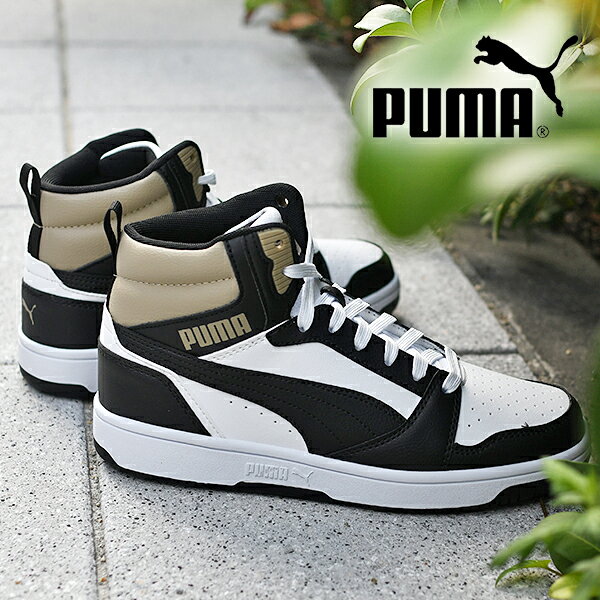 送料無料 プーマ メンズ レディース スニーカー PUMA リバウンド V6 ミッドカット シューズ 靴 392326