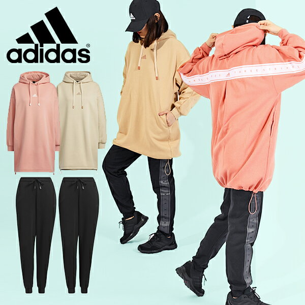 32%off  AfB_X fB[X O p[J[ ㉺Zbg adidas W WORD t[fB`jbN Opc N vI[o[ XGbg ZbgAbv ㉺g X|[cEFA X|[cJWA 2023H~V IEH70 IEH69