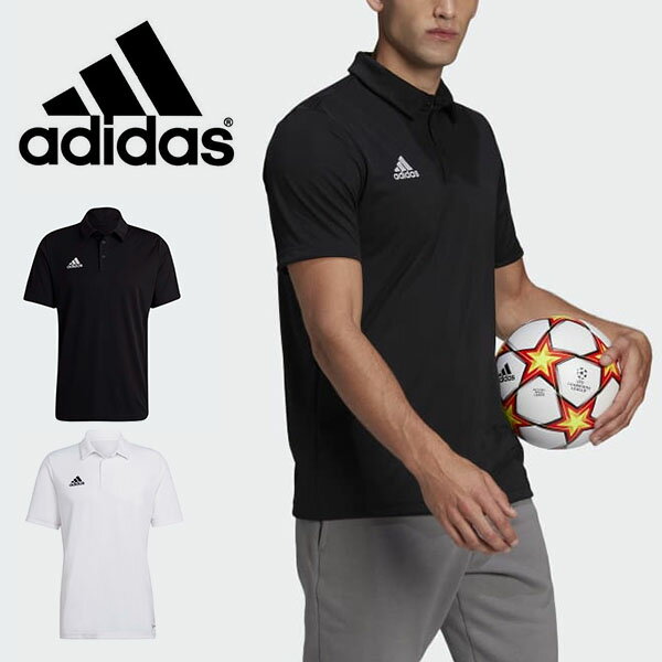 アディダス アディダス メンズ 半袖 ポロシャツ adidas ENTRADA22 ポロシャツ サッカーポロシャツ トレーニング ウェア MIQ95