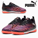 送料無料 プーマ キッズ サッカー トレーニングシューズ PUMA フューチャー 8 プレイ TT + MID JR ジュニア 子供 ターフ トレシュー フット...