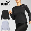 プーマ レディース 長袖 Tシャツ PUMA RUN VELOCITY ロングスリーブ Tシャツ ウィメンズ ワンポイント ロゴ ロンT スポーツウェア トレーニング ランニング ジョギング ジム フィットネス ヨガ 2025春夏新作 527276