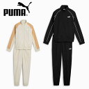 送料無料 プーマ レディース ウインドブレーカー 上下セット PUMA ウーブン トラックスーツ CL ナイロン ジャージ セットアップ 上下組 スポーツウェア...