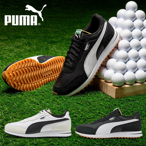 送料無料 プーマ ゴルフシューズ メンズ PUMA Helsinki G ヘルシンキ GOLF ゴルフ スパイクレス シュー..