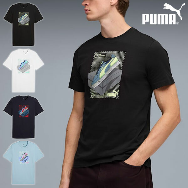 �椦�ѥ��å��б���ǽ�� �ס��� ��� ��ǥ����� Ⱦµ T����� PUMA GRAPHIC ���ˡ����� T����� ���� ���ݡ��ĥ����奢�� ���ݥ��� 2026...