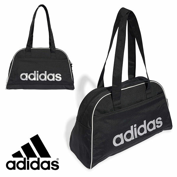 送料無料 アディダス レディース ショルダーバッグ adidas ウィメンズ リニアESS ボーリングバッグ 25.9リットル 肩掛け バッグ かばん 2026春夏新作 KKV15