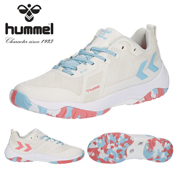 送料無料 ヒュンメル メンズ 幅広 ハンドボールシューズ hummel KOMET POWER 3.0 ワイド インドア 屋内用 部活 クラブ 練習 試合 合宿 HAS8043