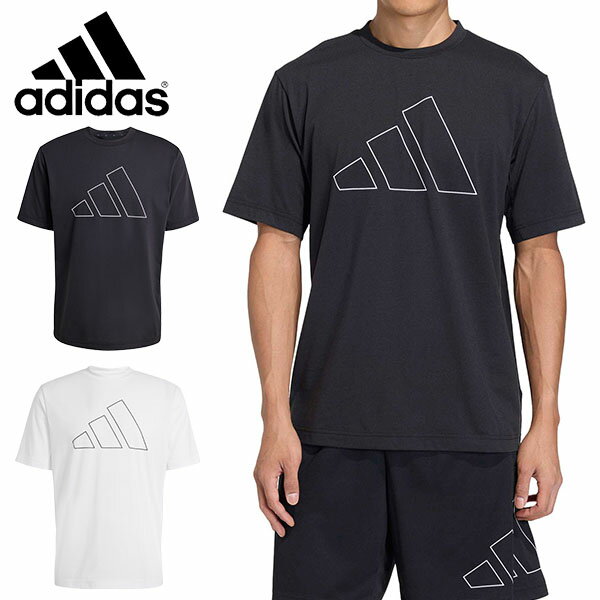 �椦�ѥ��å��б���ǽ�����ǥ����� ��� ��ǥ����� Ⱦµ T����� adidas M WO-ES FR LOGO T����� �ӥå����� ���ݡ��ĥ����� ����...