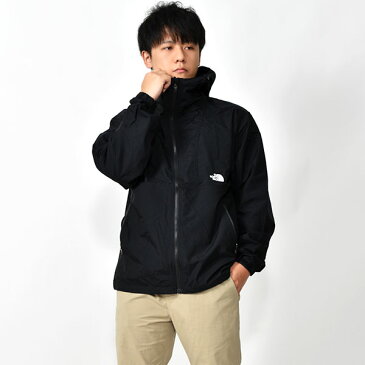【すぐ使える100円割引クーポン配布中!】 送料無料 ザ・ノースフェイス THE NORTH FACE COMPACT JACKET コンパクト ジャケット メンズ アウトドア 登山 トレッキング ハイキング 軽量 シェル マウンテンジャケット ブラック ザ ノースフェイス np71830