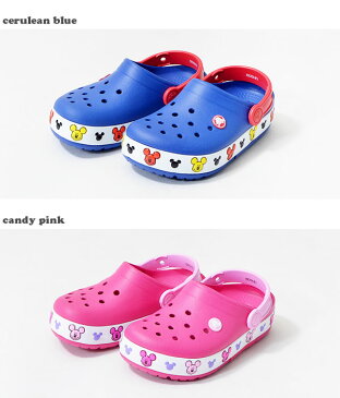 クロックス crocs クロックスライツ ミッキー クロッグ キッズ crocslights Mickey clog kids 子供 ジュニア サンダル ディズニー Disney ミッキーマウス 【日本正規代理店品】 203072 スニーカー シューズ 靴
