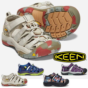 送料無料 30%off キーン キッズ サンダル KEEN 水陸両用 日本正規品 アウトドア ジュニア 子供 KIDS NEWPORT H2 ニューポート つま先保護 フェス マリンスポーツ 水遊び シューズ 靴