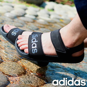 履き心地抜群 クラウドフォーム搭載 スポーツサンダル アディダス adidas メンズ レディース ADILETTE SANDAL アディレッタサンダル ベルクロ シャワーサンダル スニーカー サンダル スポーツ ジム F35417 F35416 FY8649