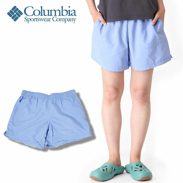 コロンビア 水陸両用 ショートパンツ Columbia レディース Sundy River Short 短パン 水着 ボードショーツ サーフパンツ ショーツ UVカット 無地 アウトドア キャンプ 釣り ビーチ 海 フェス AL4573 2022春夏新作 【あす楽対応】