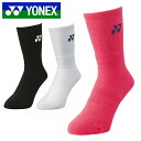 ヨネックス YONEX クルーソックス レディース 22-25cm ソックス 靴下 スポーツソックス 抗菌防臭 立体設計 左右専用 テニス バドミントン 29120 20%off