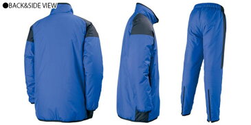 送料無料 ジュニア ウインドブレーカー 上下セット ミズノ MIZUNO キッズ 子供 ベーシックウォーマーシャツ パンツ 上下組 ナイロン スポーツウェア トレーニング ウェア P2JE7601 P2JF7601