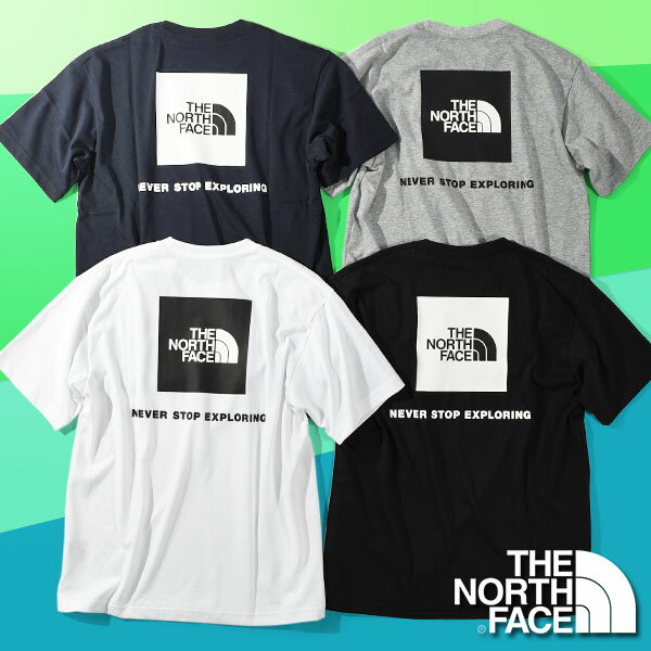 椦ѥåȯ̵ Ρե T  ǥ Ⱦµ ϸ THE NORTH FACE 硼ȥ꡼ Хå   ƥ S/S Back Square Logo tee Хåץ ȾµT nt32350