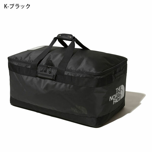 送料無料 ノースフェイス コンテナ バッグ キャンプ用品 THE NORTH FACE BC Gear Container BCギアコンテナ 2022春夏新色 NM82167 107L アウトドア 収納 用具入れ ブラック 黒