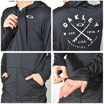 40%OFF 長袖 ラッシュパーカー OAKLEY オークリー メンズ RASH HOODY 8.0 ラッシュガード UVカット ラッシュ ガード 水着 スイムウェア サーフィン ボディボード プール 海水浴 ビーチ アウトドア 日本正規品