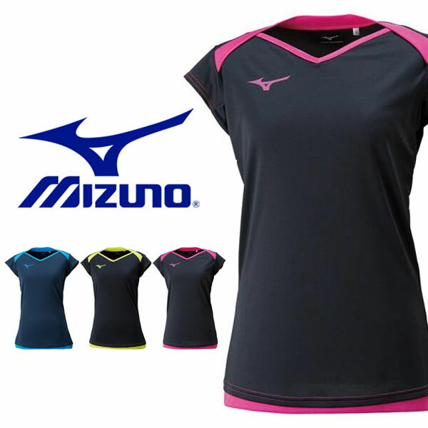 ■商品コメント &nbsp; ミズノ(MIZUNO) プラクティスキャップスリーブシャツ になります。 レディース・女性・婦人 デコルテがキレイに見える　ウィメンズシャツ。マークを付けて、ゲームシャツとしても着用可能。 バレーボール以外にも様々なスポーツシーンにもオススメです♪ ■着丈L寸66cm ■胸周りL寸96cm 【ご購入前に必ずお読みください】※当商品はお取り寄せのため、発送までお時間をいただいております。※ご注文確定後のキャンセル・返品・交換はお受けいたしかねます。※メーカー欠品の場合はご注文キャンセルとなりますので、予めご了承ください。 &nbsp; ■商品詳細 &nbsp; ■ブランド MIZUNO（ミズノ） ■商品名 プラクティスキャップスリーブシャツ ■品番 V2MA8282 ■カラー 14：ドレスネイビー×ディーバブルー 94：ブラック×ライムグリーン 98：ブラック×ベリーピンク ■材質 ポリエステル100％ ■サイズ ＜商品の実寸（商品の仕上がり寸法）＞ 後丈：M／63cm、L／65cm、XL／67cm、2XL／69cm 胸回り：M／92cm、L／96cm、XL／100cm、2XL／104cm 肩幅：M／37.6cm、L／39cm、XL／40.4cm、2XL／41.8cm 袖丈：M／7cm、L／7.5cm、XL／8cm、2XL／8.5cm ※メーカーサイズ参照 ■機能 ・最もスタンダードなシルエット。 ・吸汗速乾性が優れていることを示し、汗を素早く吸収、拡散、ウエア内を快適な状態に保ちます。 ・デオドラントテープ使用 &nbsp; ■商品カラーにつきまして &nbsp; 可能な限り商品色に近い画像を選んでおりますが、閲覧環境等により画像の色目が若干異なる場合もございますので、その旨をご理解された上でご購入ください。 &nbsp;