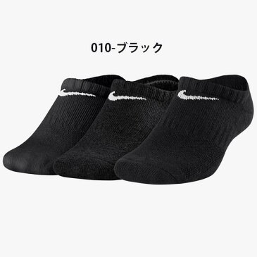 3足セット ソックス NIKE ナイキ 3P YA パーフ クッション ノーショウ ソックス 靴下 キッズ レディース 3足組 くるぶし スニーカーソックス スポーツ 学校 通学 sx6843 得割20