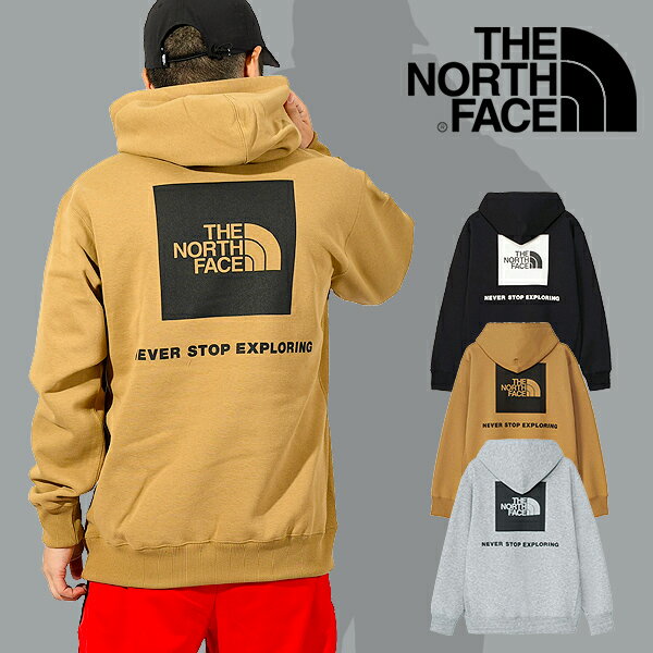 ラスト1着 送料無料 ノースフェイス パーカー 裏起毛 スウェット メンズ レディース THE NORTH FACE Back Square Logo Hoodie バック スクエア ロゴ フーディー プルオーバー NT62348